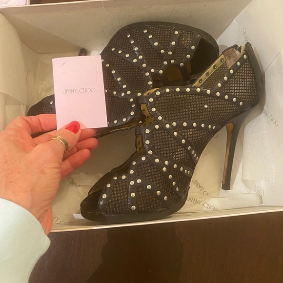 Authentic Jimmy Choo black shoes - Picture 10 of 14